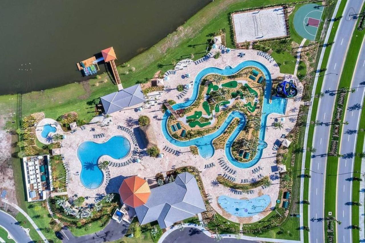 H - New 2 Bedroom Condo - 5 Miles To Disney - Free Water Park Kissimmee Exterior photo